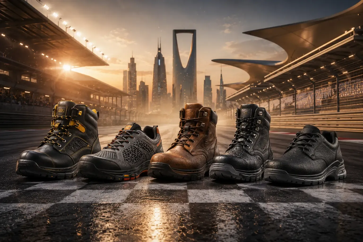 Best Safety Shoes brands in Saudi Arabia for Sites