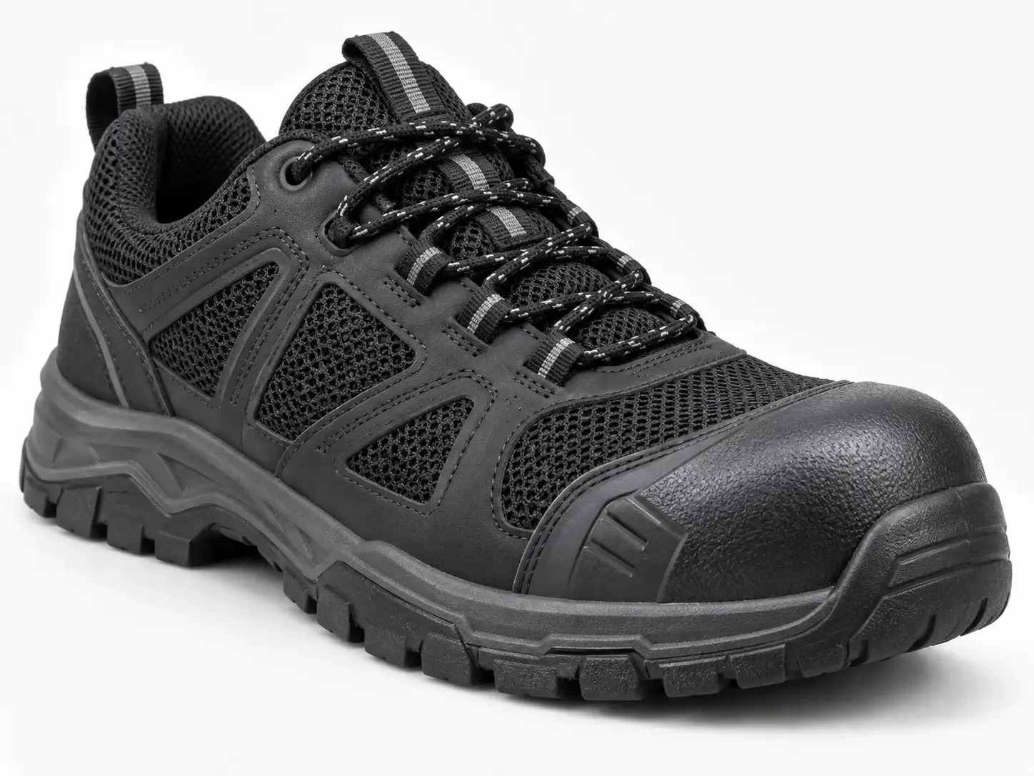 Safety shoe with composite toe