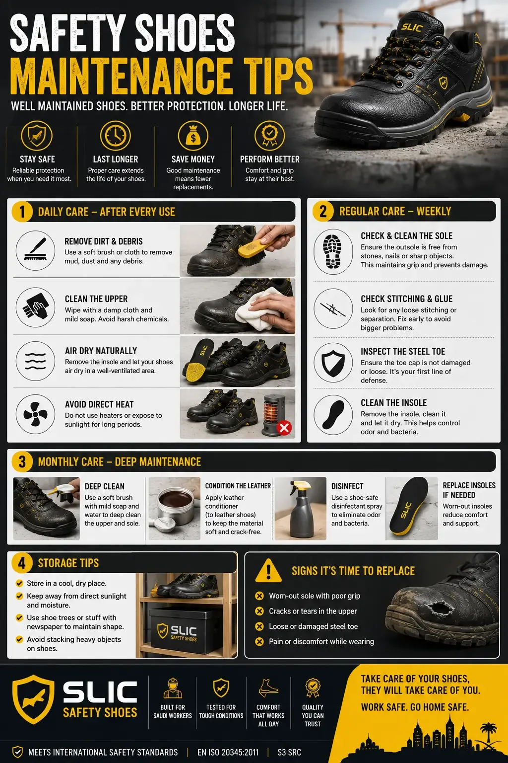 The Ultimate Safety Shoes Maintenance Tips