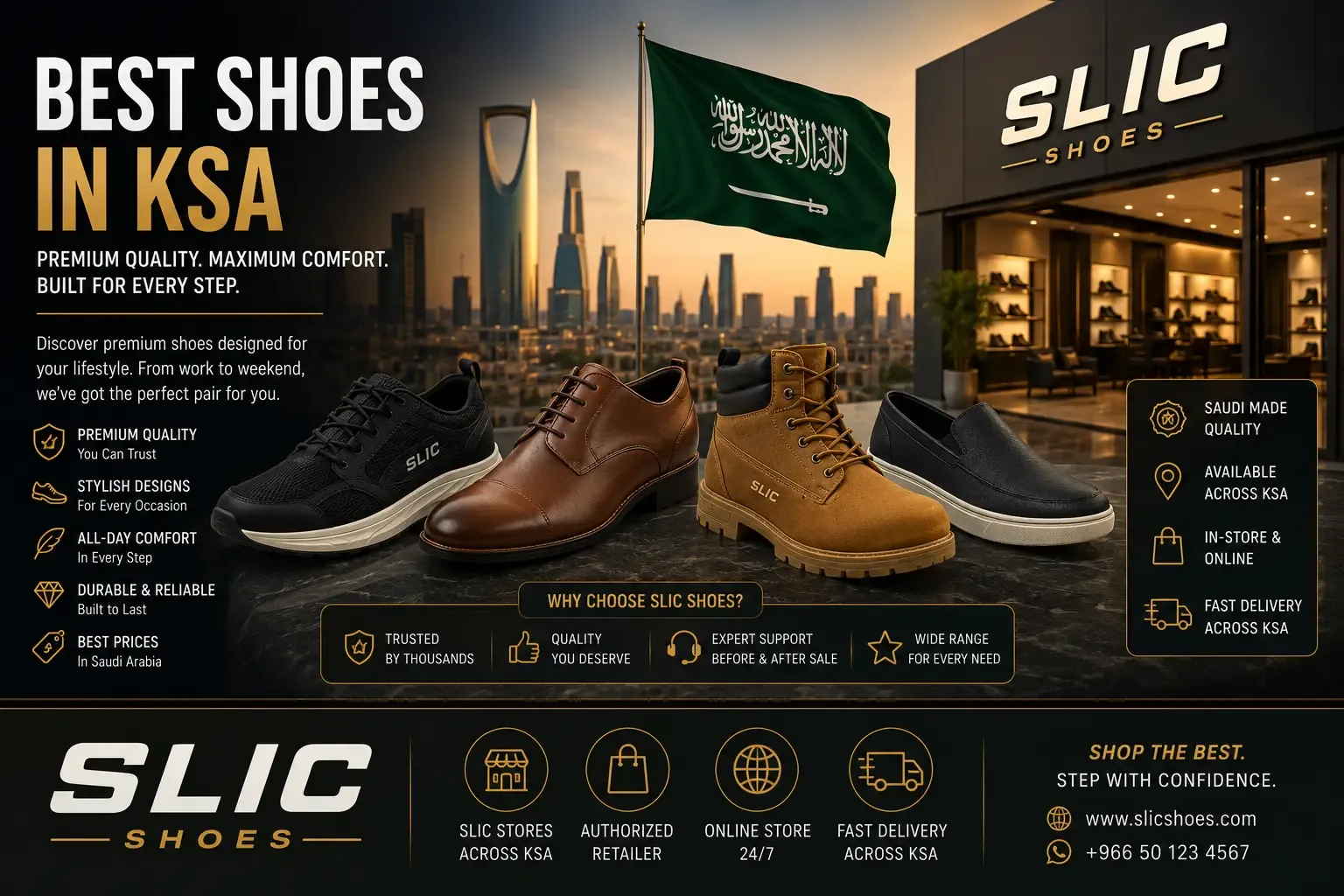 Discover the Best Shoes Brands in KSA Right Now