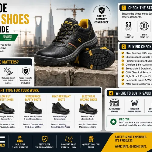 The Ultimate Steel Toe Safety Shoes Buying Guide Saudi Arabia for 2026