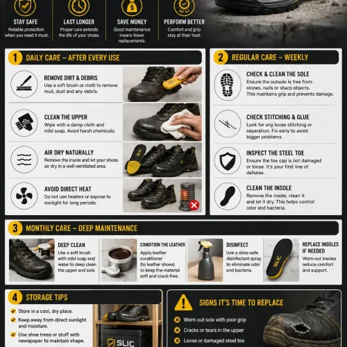 The Ultimate Safety Shoes Maintenance Tips