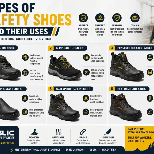 The Ultimate Workplace Guide to Types of Safety Shoes and Their Uses